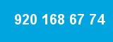 920 168 67 74